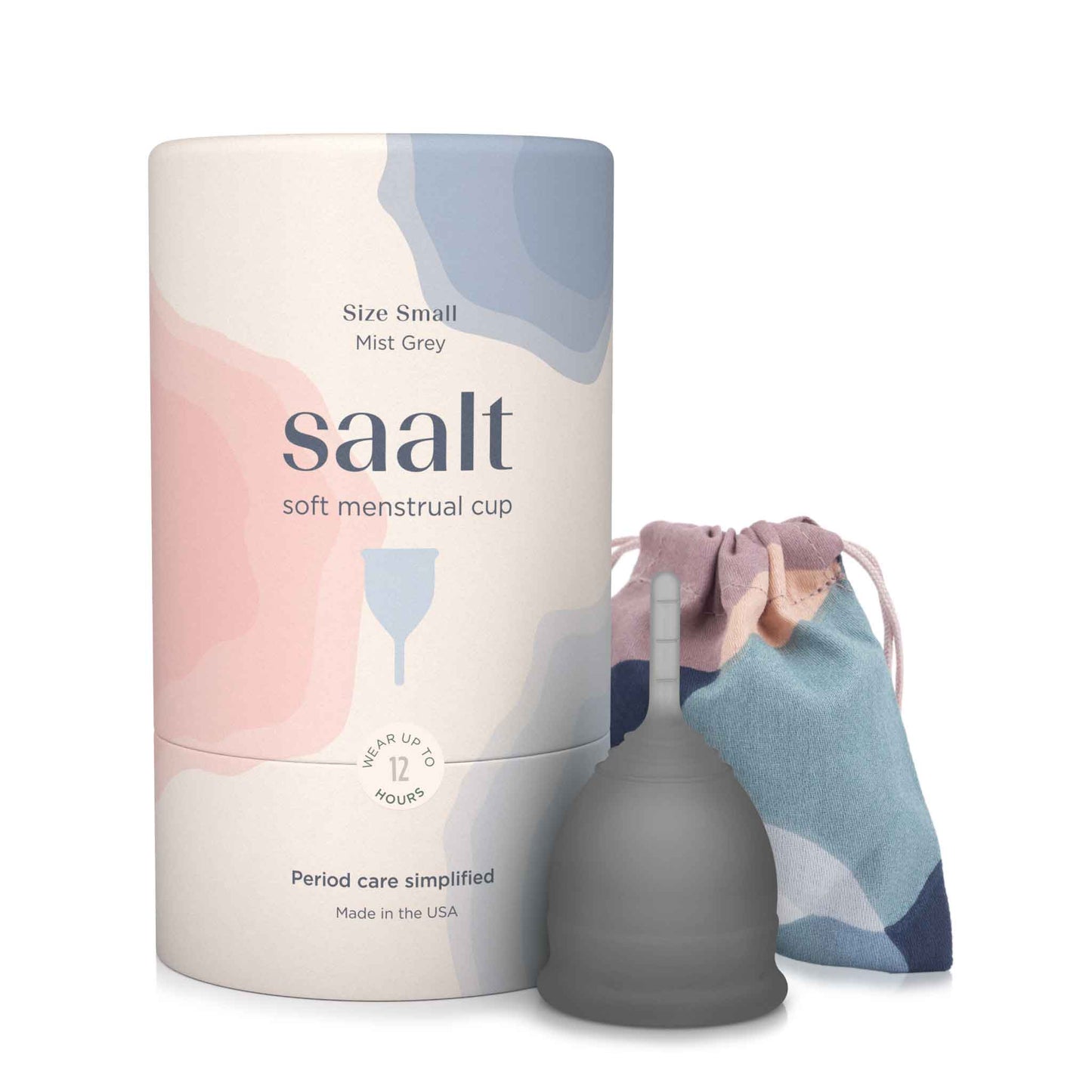 Saalt Soft Menstrual Cup | Small | Desert Blush