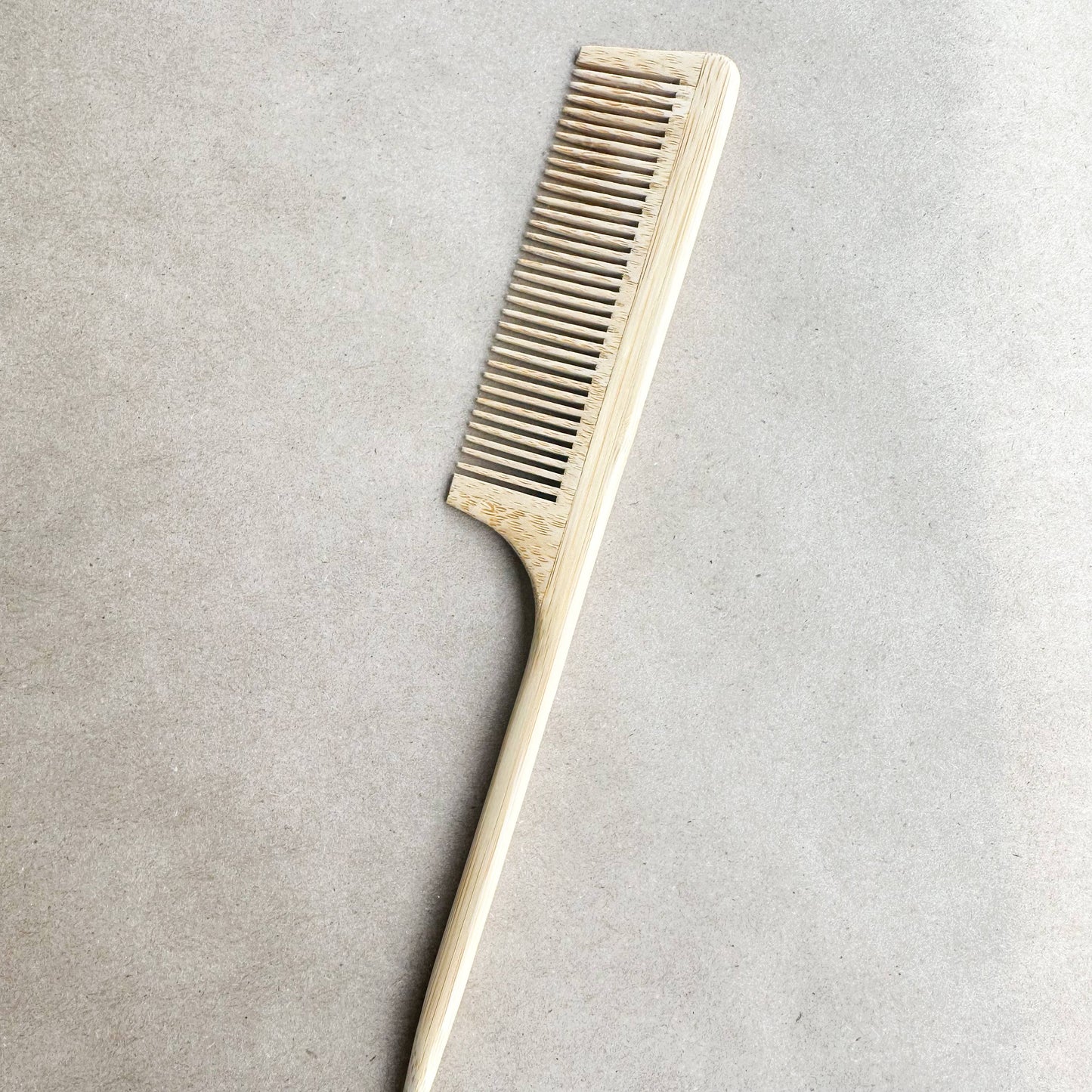 Natural Bamboo Hair Styling Comb - Plastic free