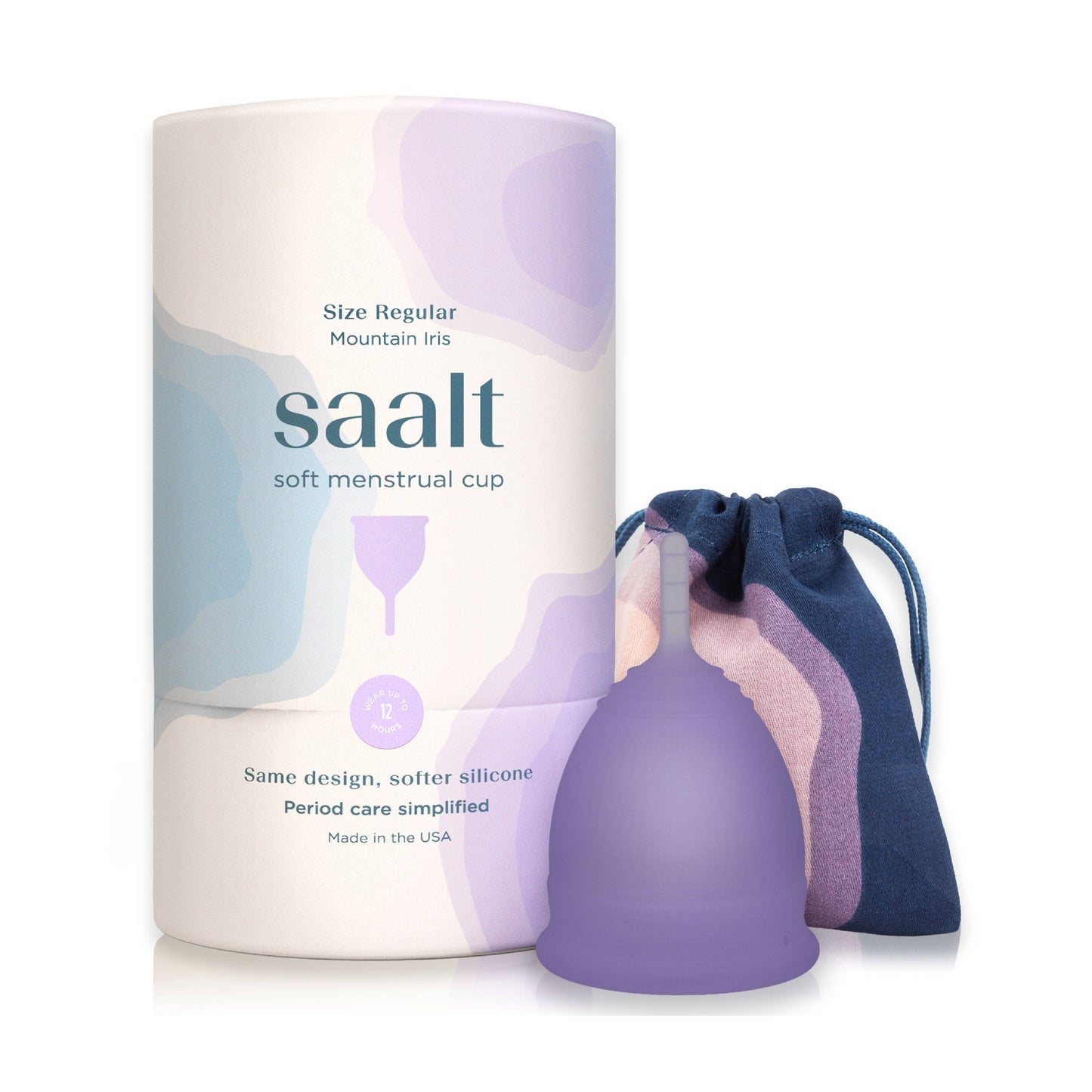 Saalt Soft Menstrual Cup | Small | Desert Blush