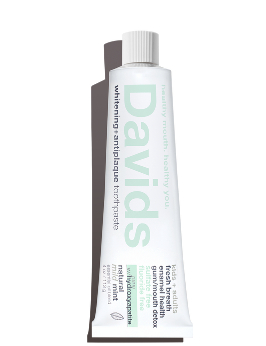 Davids Kids + Adults Nano-Hydroxyapatite Premium Toothpaste  |  Mild Mint