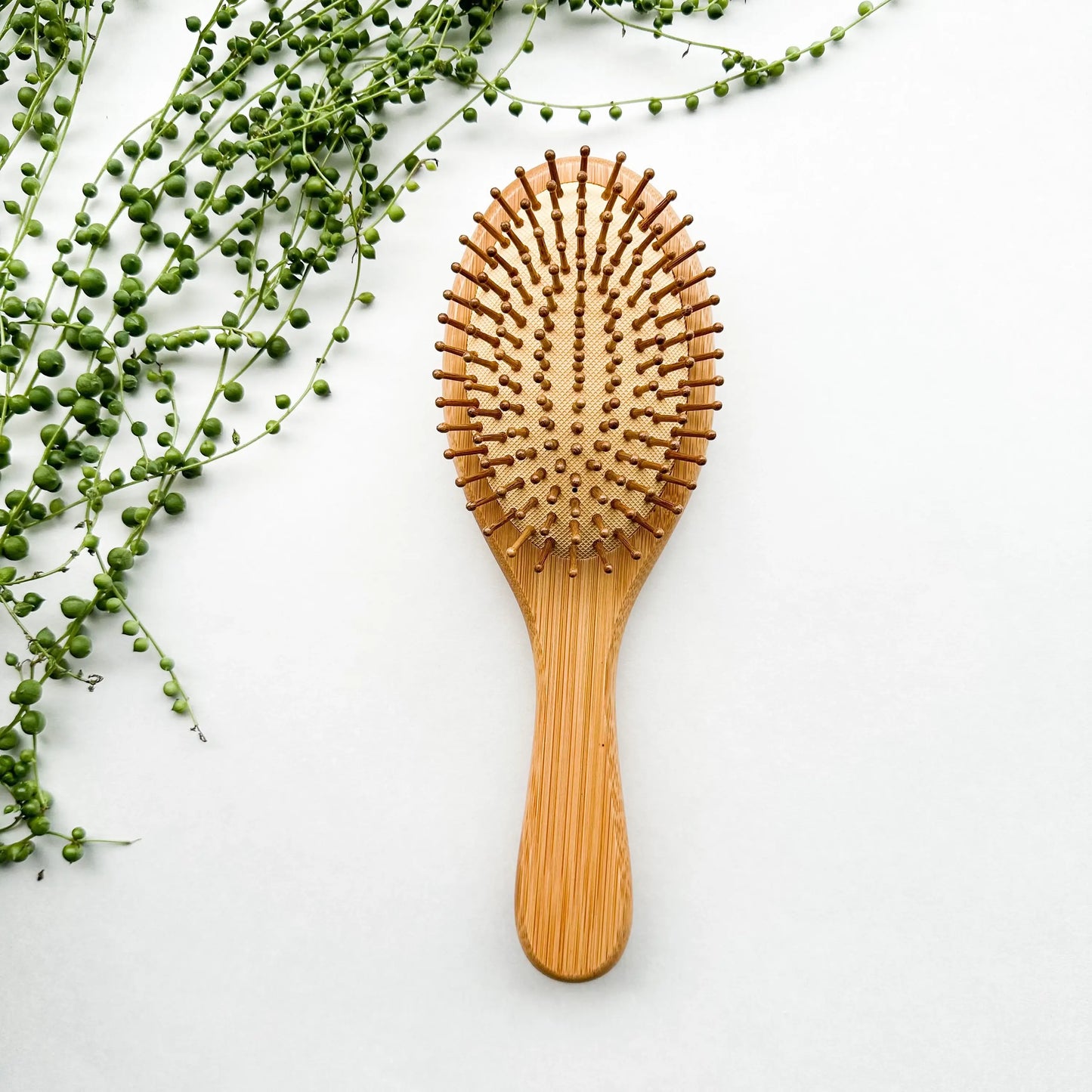 Detangling Bamboo Hair Brush - Plastic Free Biodegradable