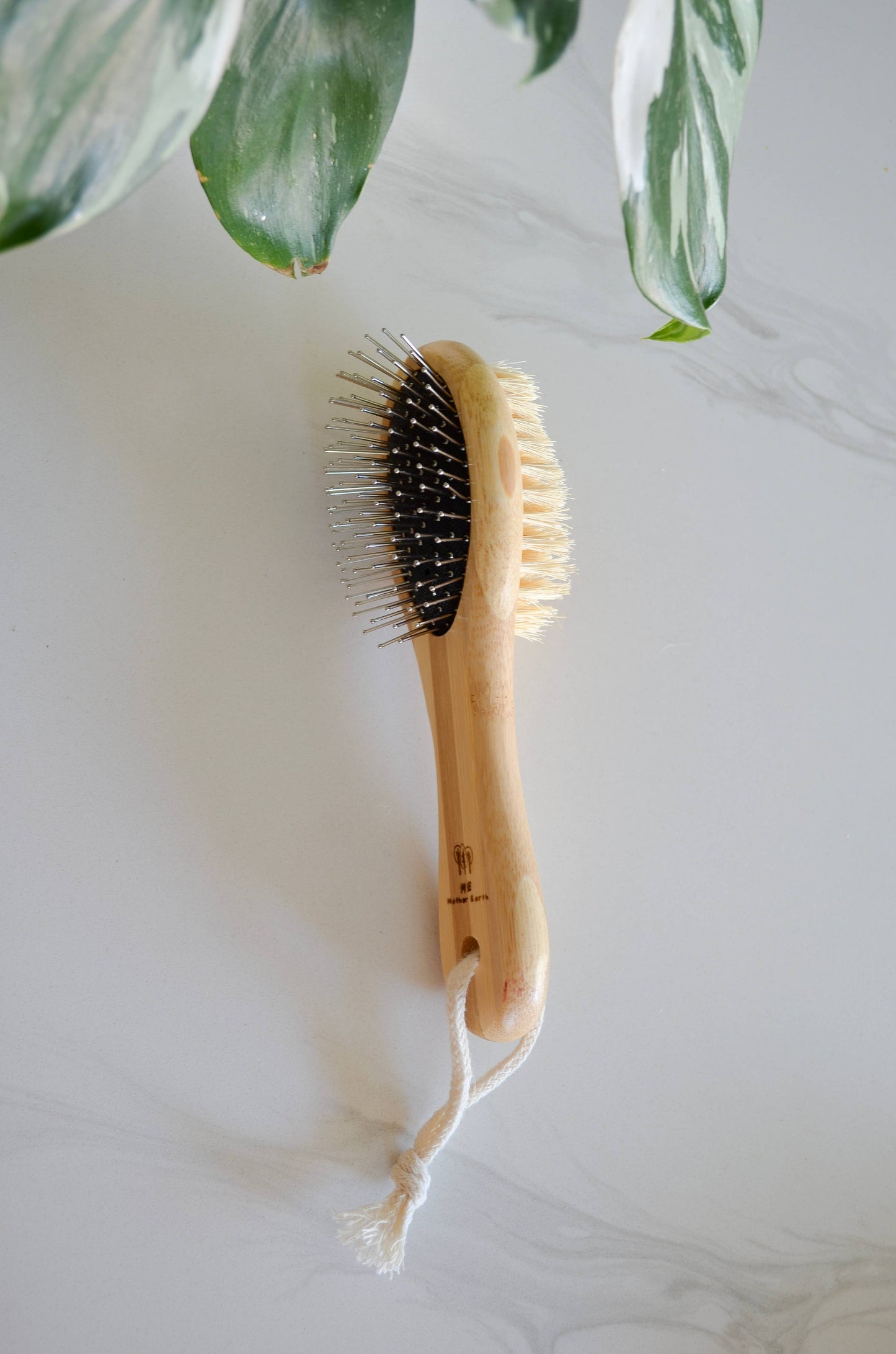 Eco Friendly Bamboo Pet Brush: Small