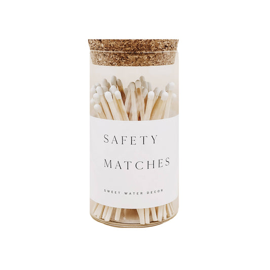 Medium Hearth Matches | White Tip