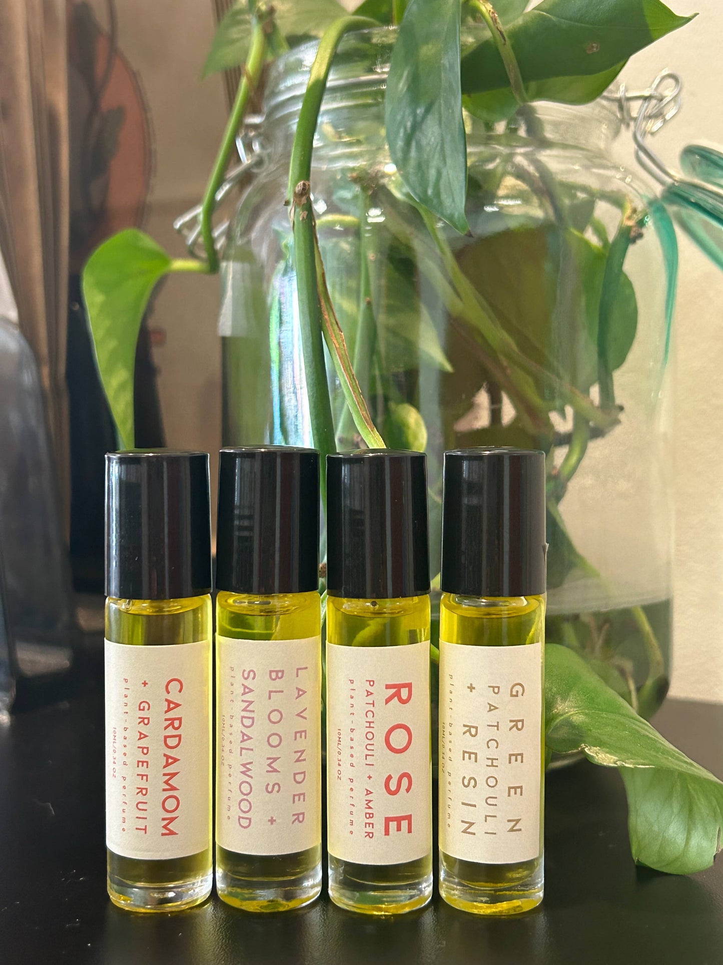 Perfume Roller: Rose Patchouli + Amber / 10mL Roller