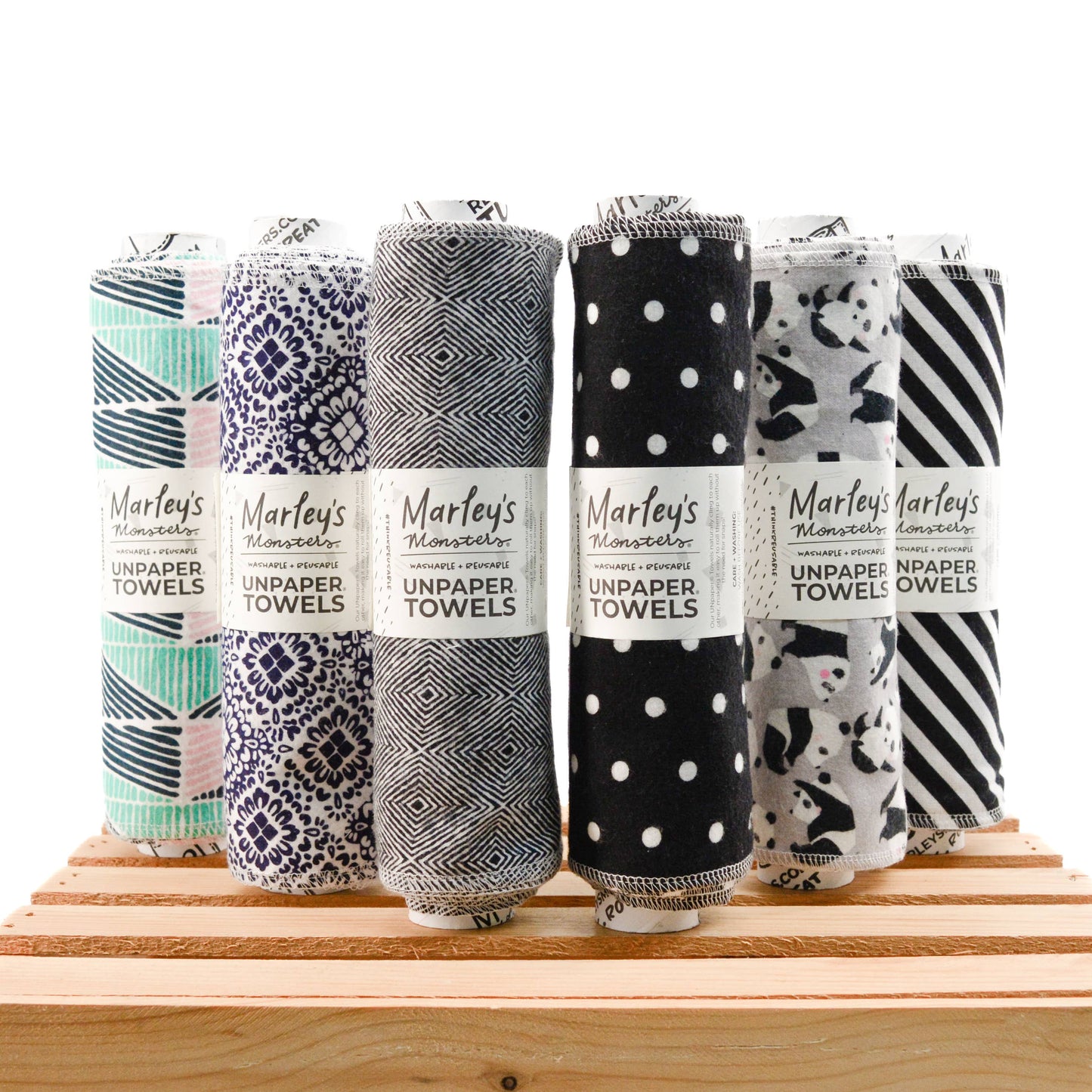 Bundle Set of 6 rolls UNpaper® Towels | Prints | Magical Outdoors