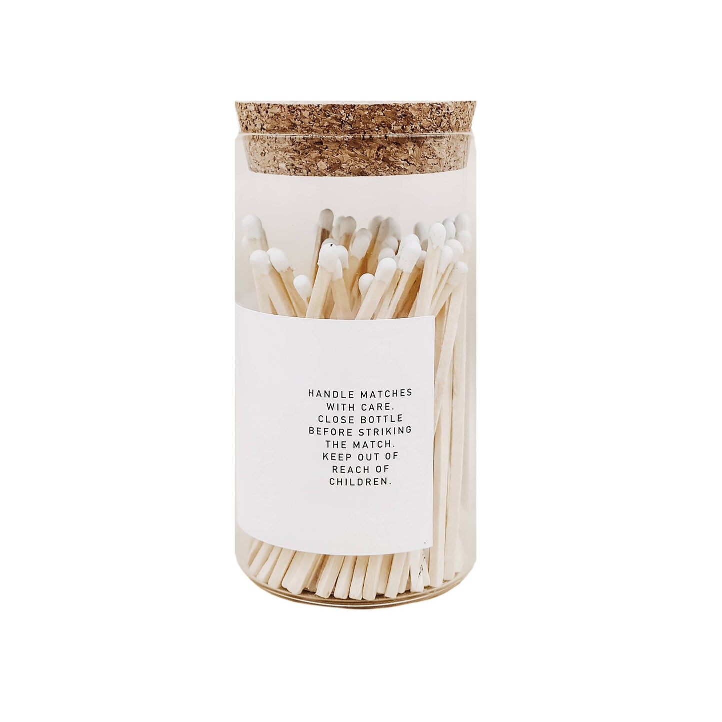 Medium Hearth Matches | White Tip