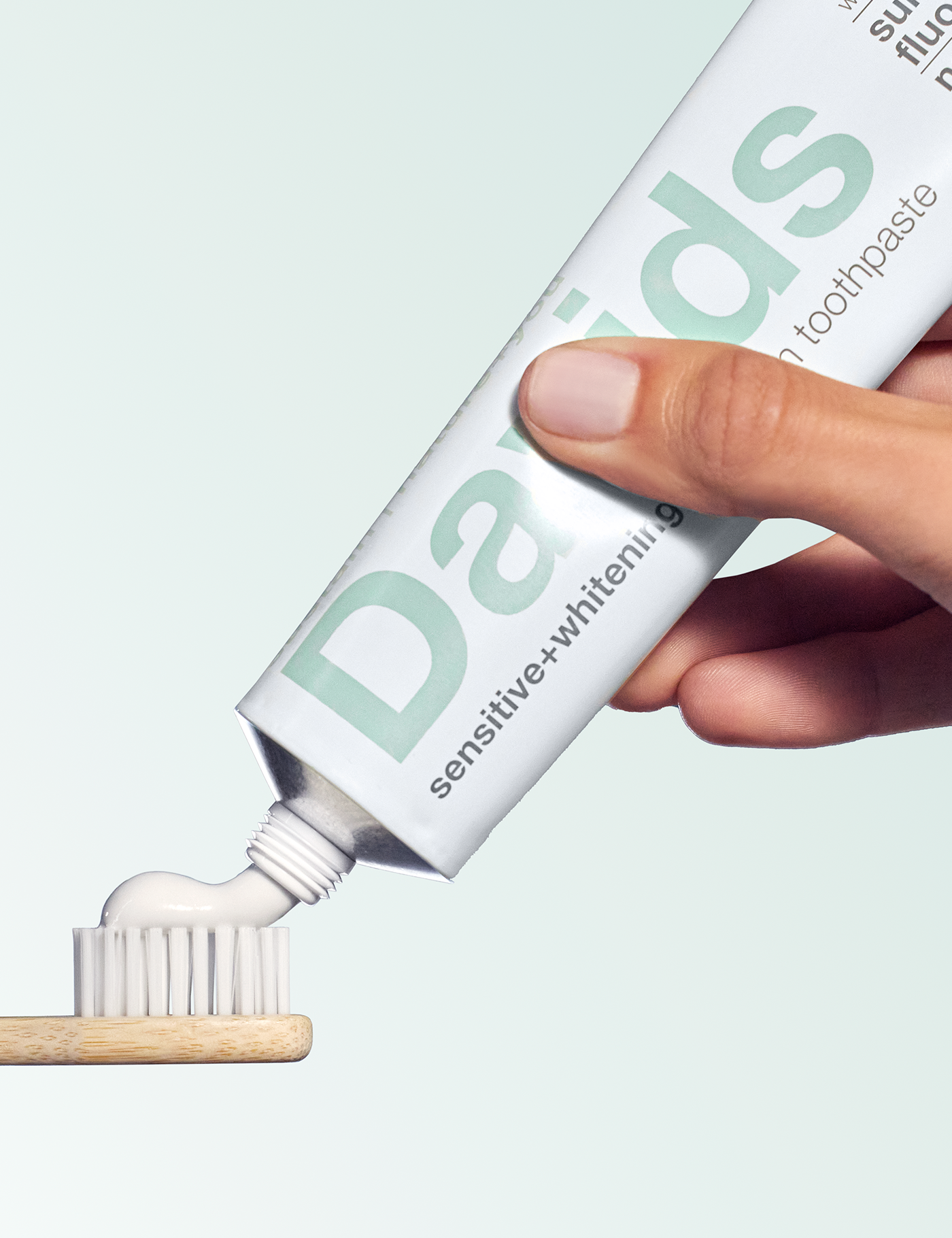 Davids Sensitive + Whitening Nano-Hydroxyapatite Premium Toothpaste | Peppermint