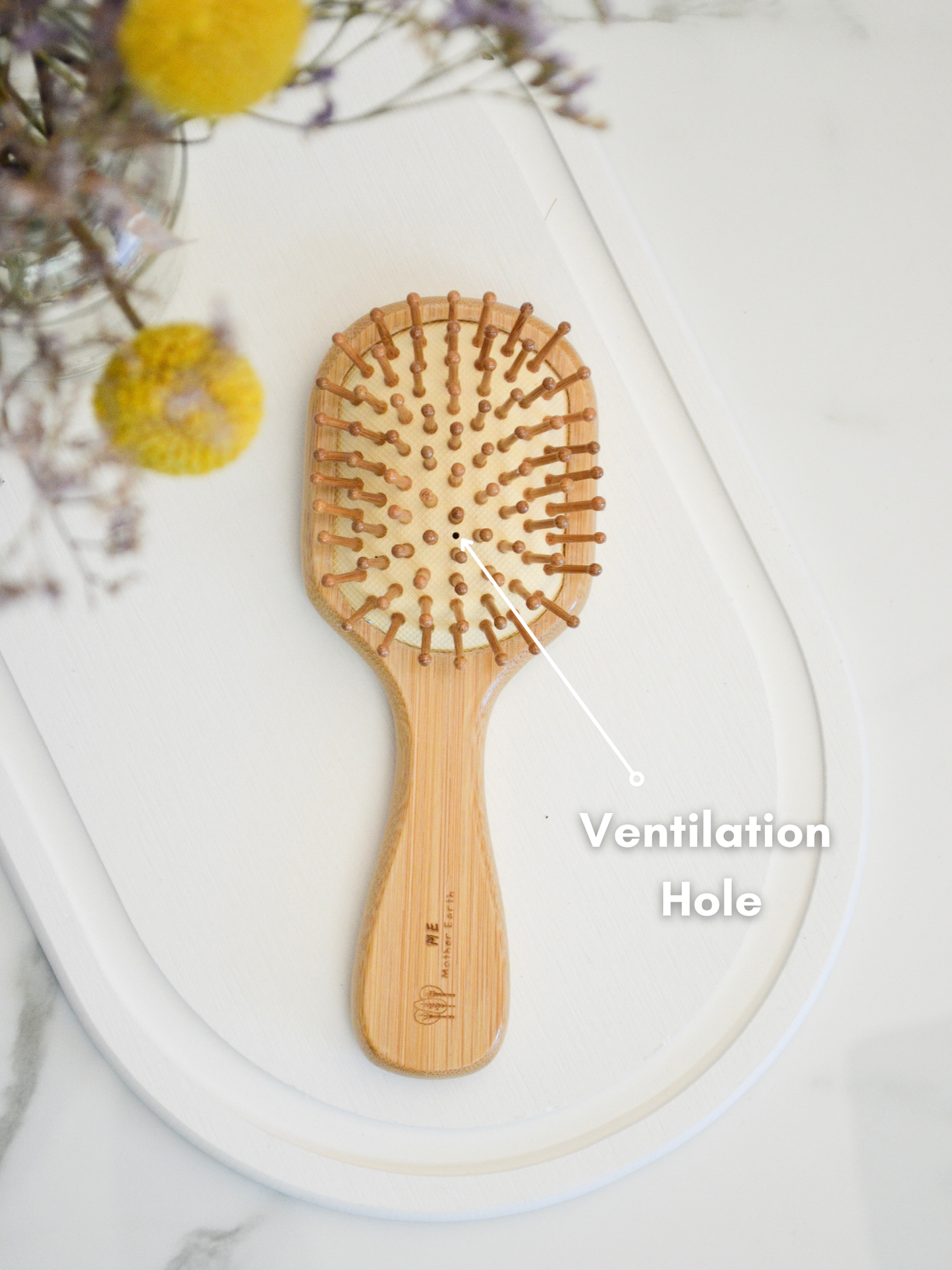 Bamboo Travel Hairbrush