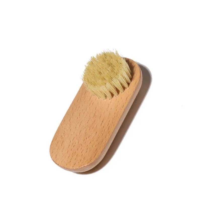 Plastic Free Eco Friendly Facial Massager: Goat Hair (Soft)