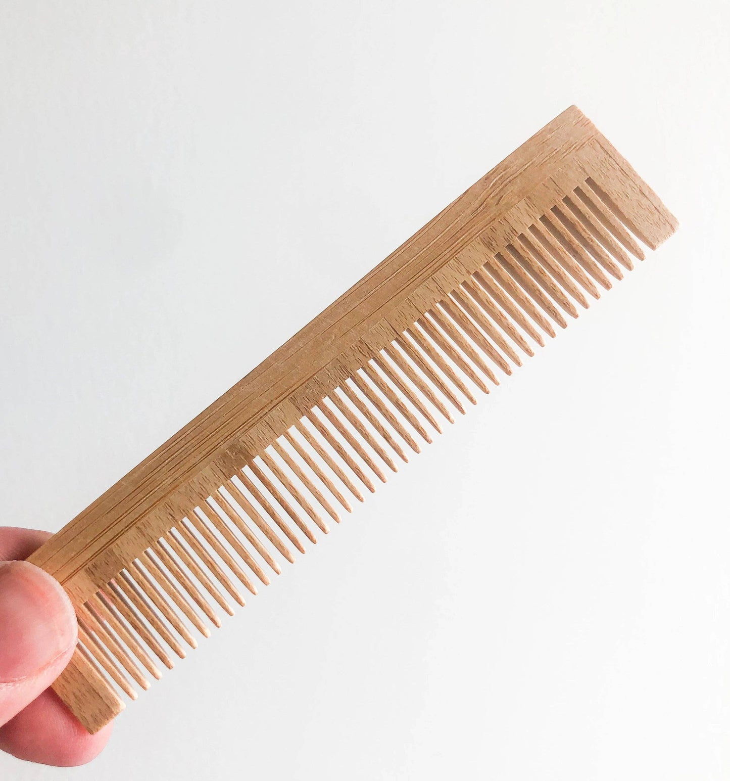 Natural Bamboo Comb - Plastic Free Biodegradable