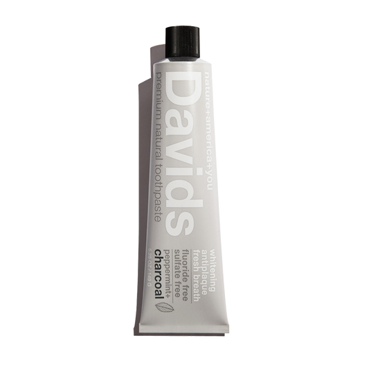 Davids Premium Toothpaste | Charcoal + Peppermint