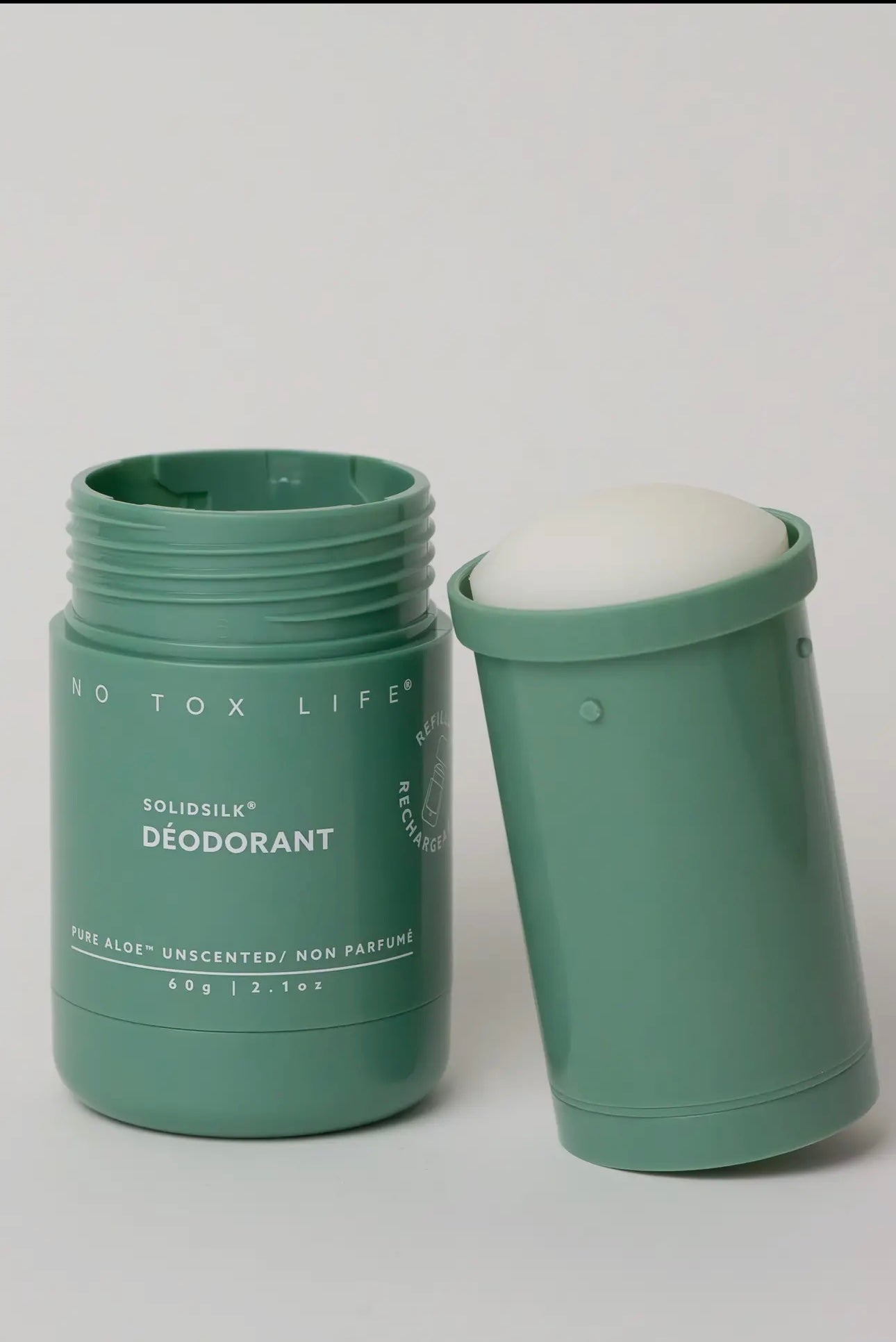 SOLIDSILK® Refillable Deodorant - Pure Aloe