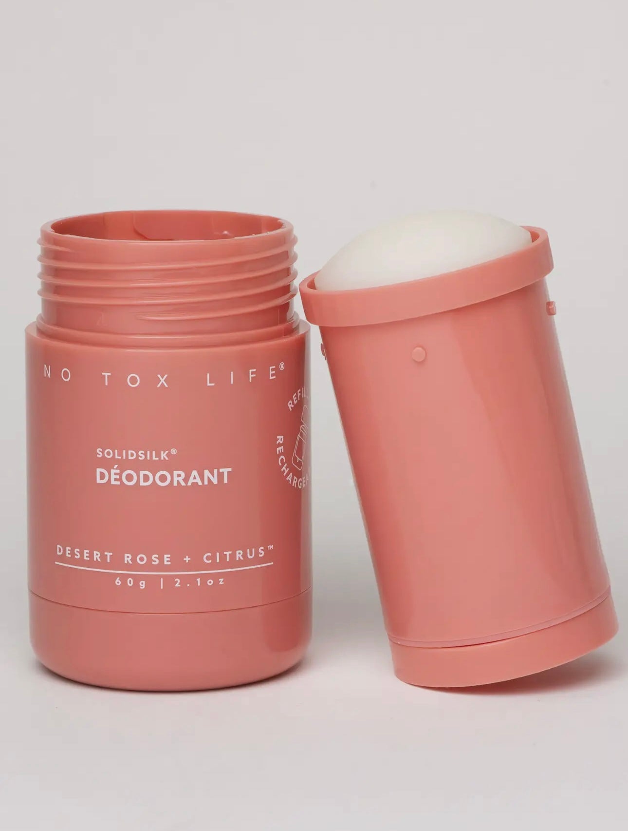 SOLIDSILK® Deodorant | Desert Rose & Citrus | Refillable