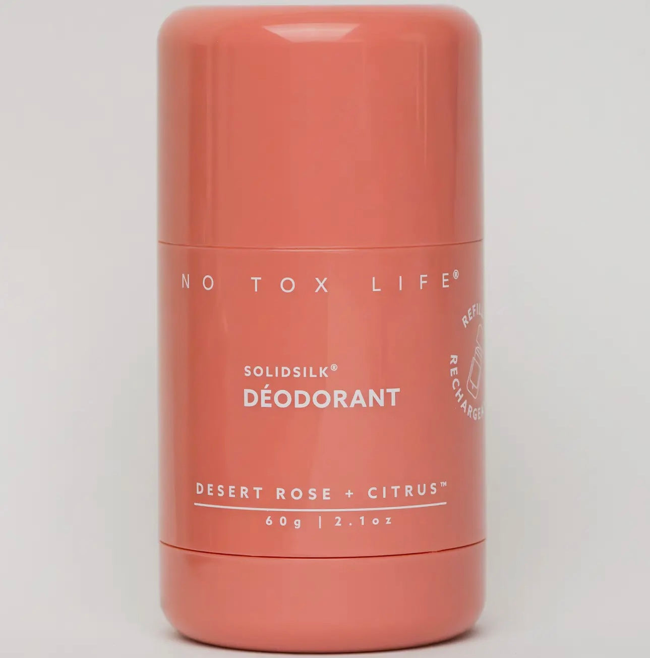 SOLIDSILK® Deodorant | Desert Rose & Citrus | Refillable