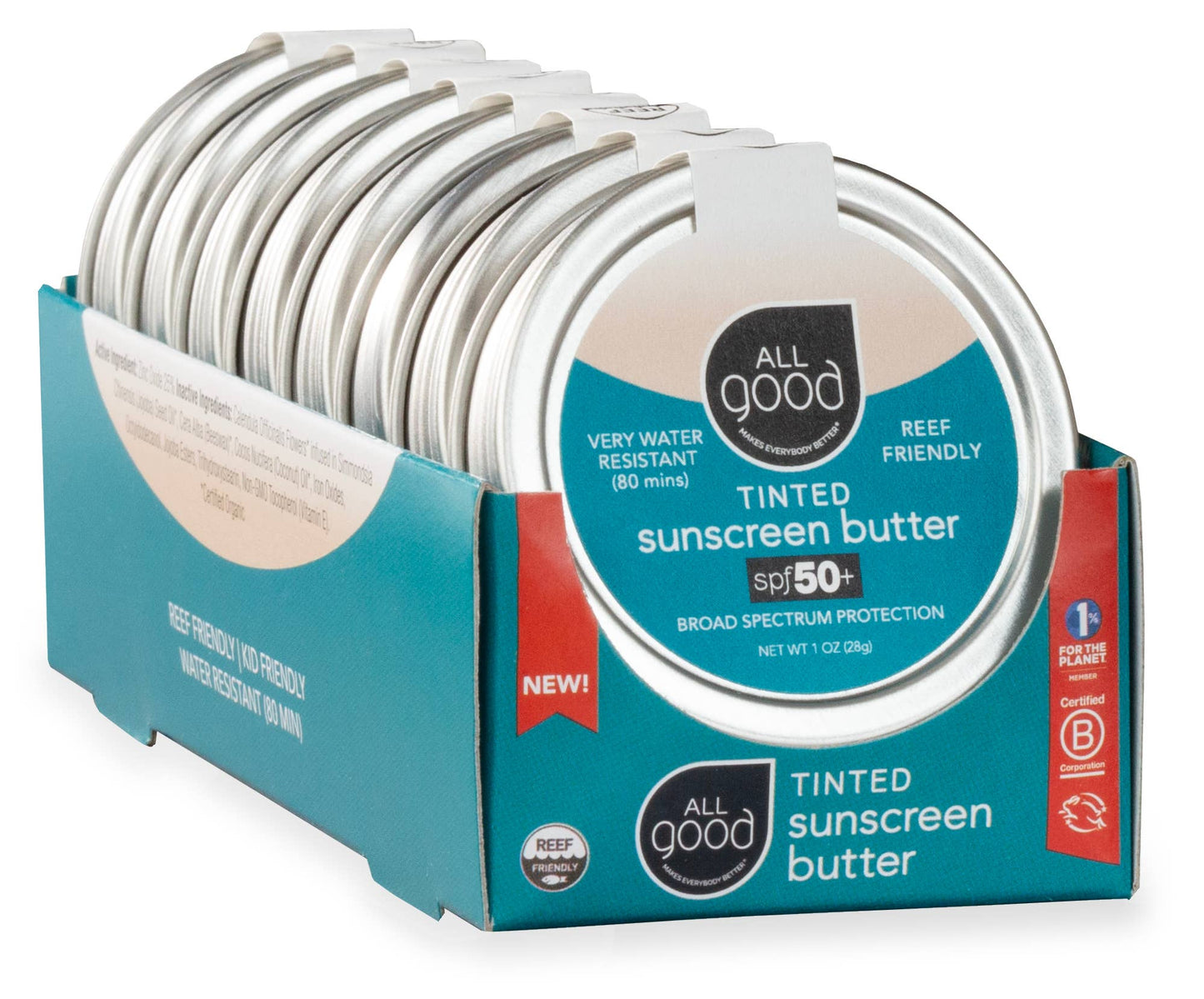 Tinted Mineral Sunscreen Butter SPF 50+