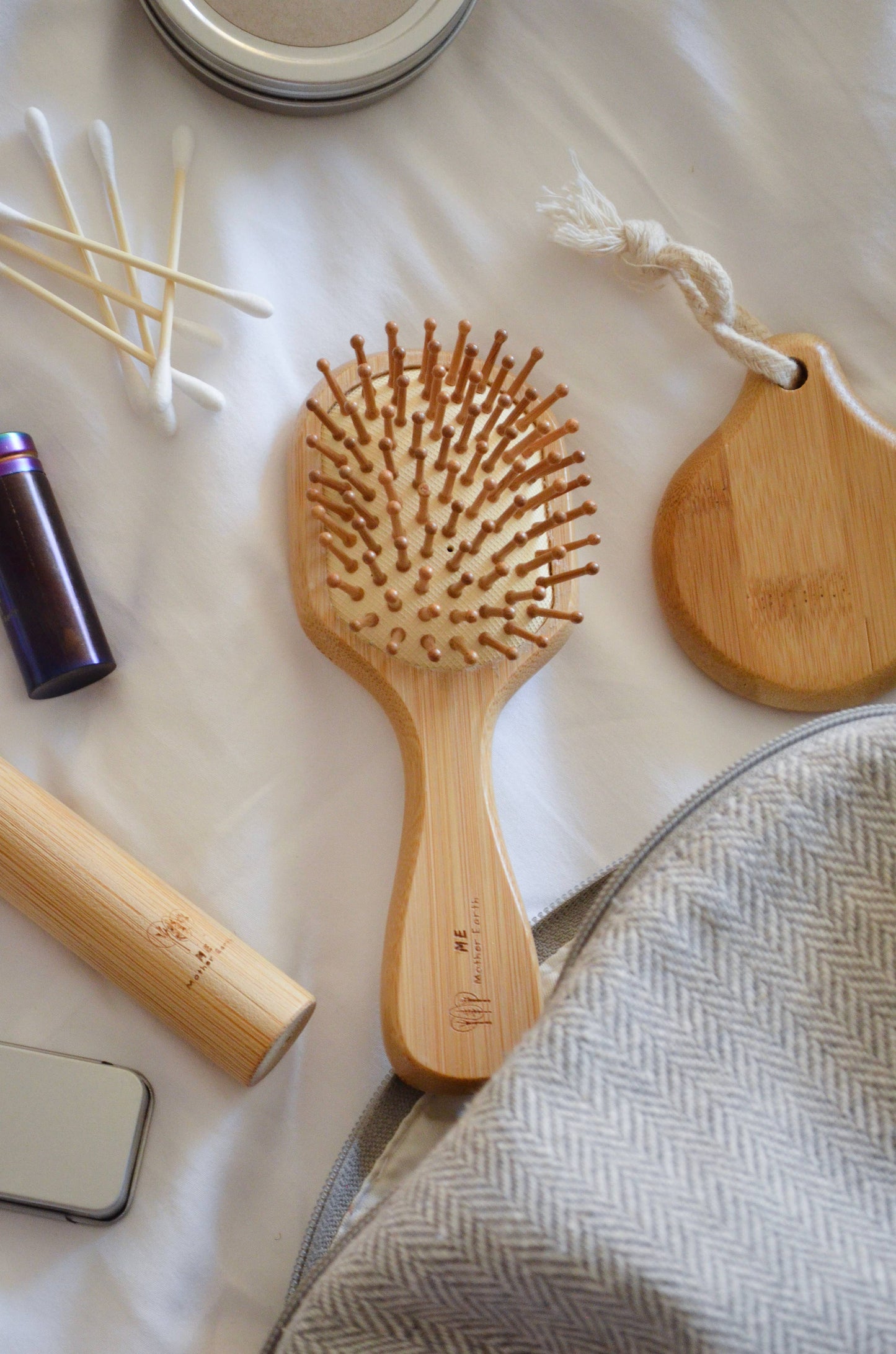 Bamboo Travel Hairbrush