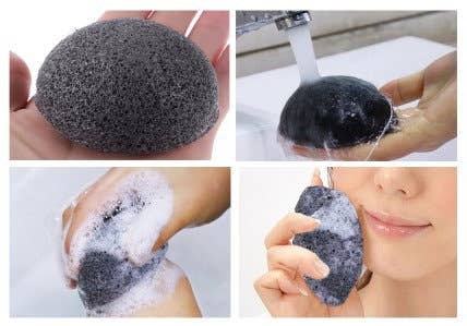 Charcoal Face Sponge