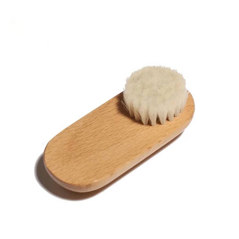 Plastic Free Eco Friendly Facial Massager: Goat Hair (Soft)