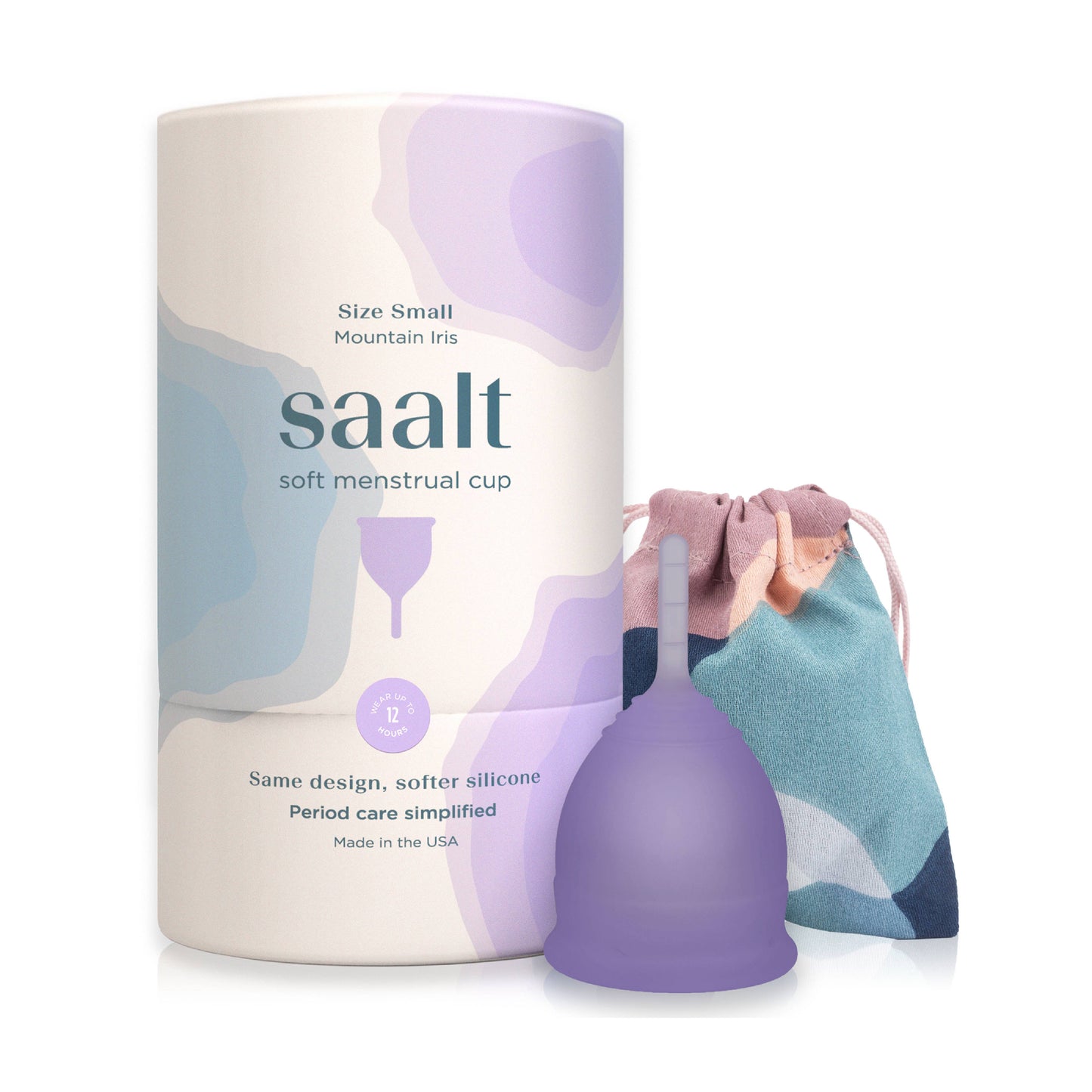 Saalt Soft Menstrual Cup | Small | Desert Blush