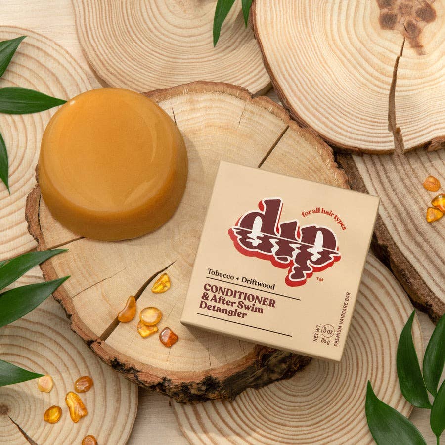 Conditioner Bar & After Swim Detangler | Tobacco & Driftwood