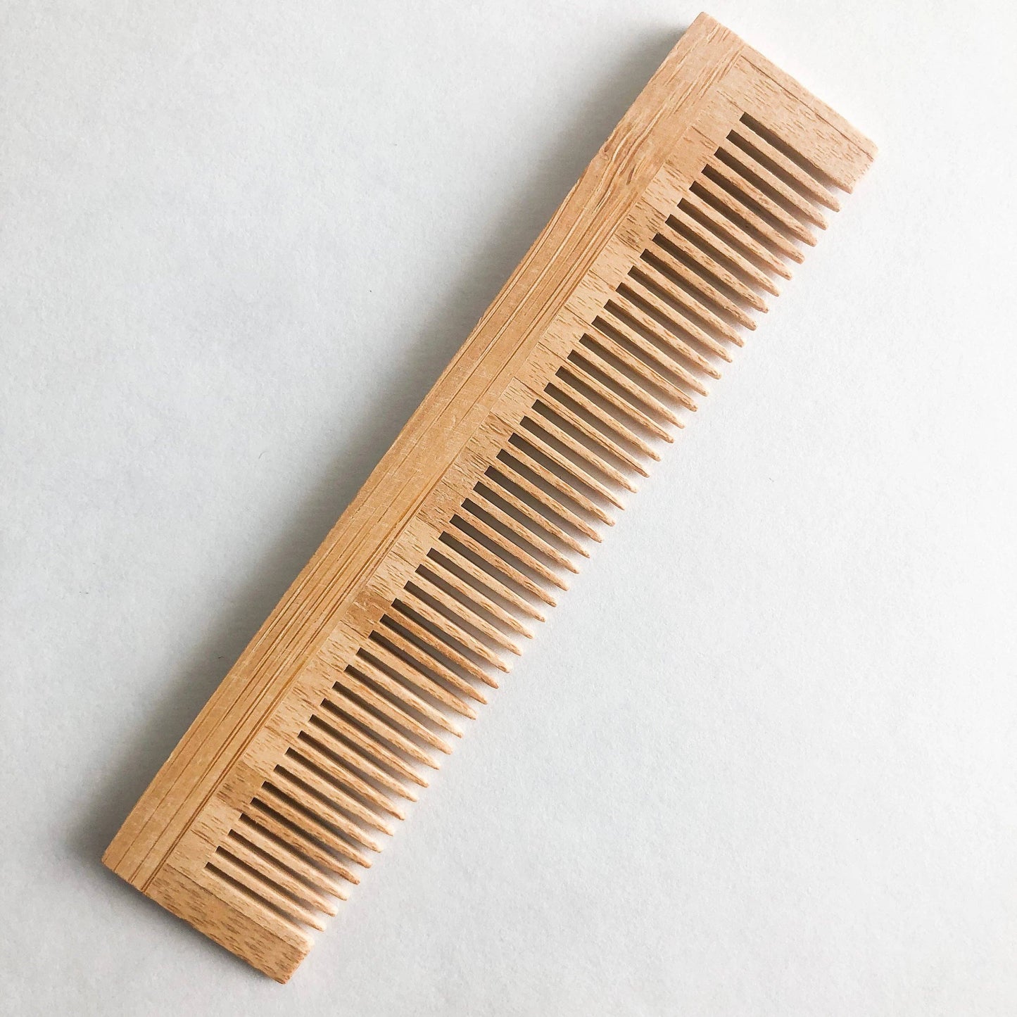 Natural Bamboo Comb - Plastic Free Biodegradable