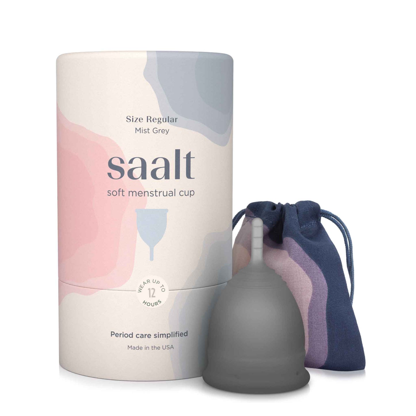 Saalt Soft Menstrual Cup | Small | Desert Blush