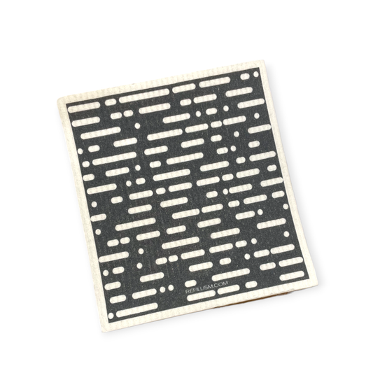 Swedish Dishcloth | Black Dash