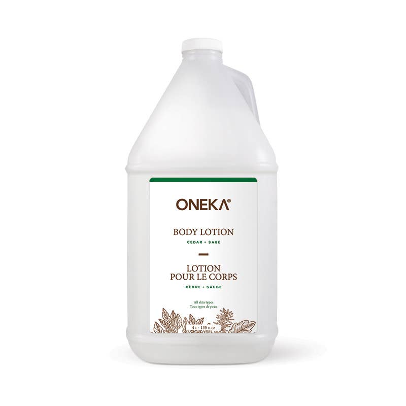 Oneka Cedar and Sage Body lotion