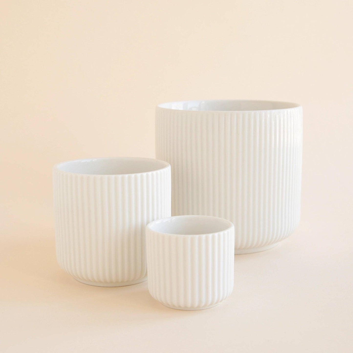 Lucy Pot | White | 6.75 inch