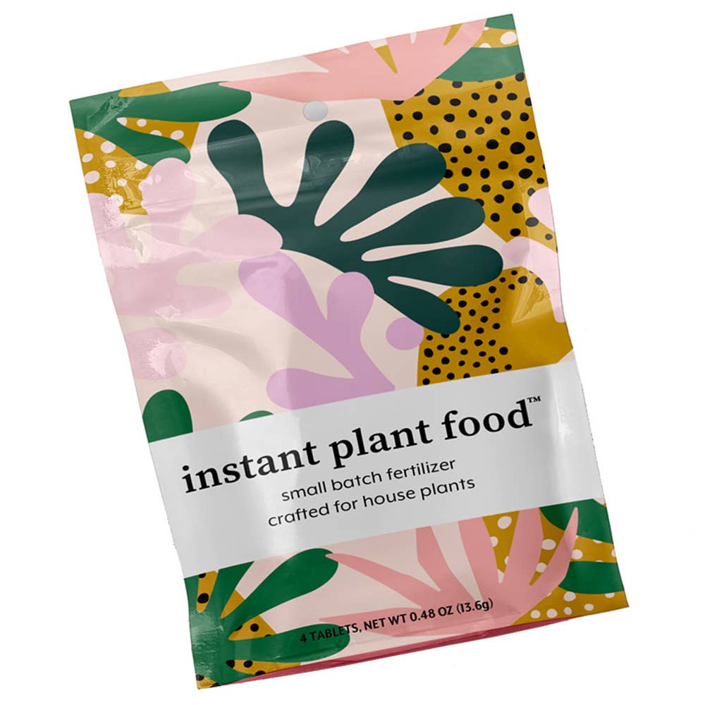 Instant Plant Food (4 Tablets) Houseplant & Indoor Plant