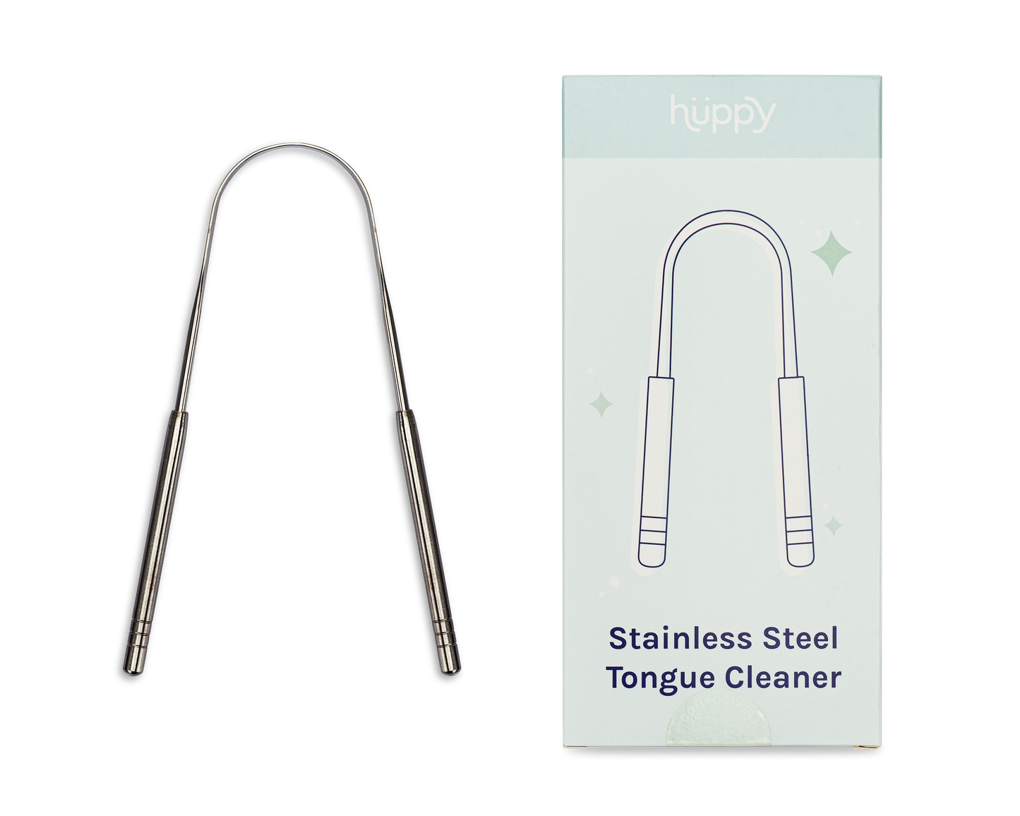 Tongue Scraper | Stainless Steel Tongue Cleaner