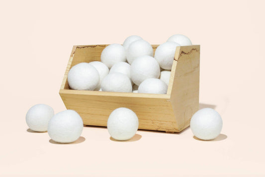 New Zealand Wool Dryer Balls | White | Bestseller | Bulk